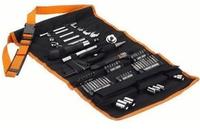 Black+Decker Werkzeugtasche A7063-QZ, 77-teilig, Rolltasche