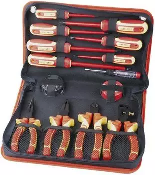 Mannesmann Elektro-Werkzeugsatz 14-teilig 11214