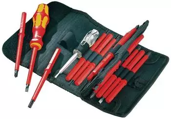 Wera VDE Kraftform Kompakt in G&uuml;rteltasche 16-tlg (5003474001)