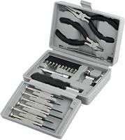 LogiLink Werkzeugset mit Micro Schraubendreher, Micro Cutter, Mini Telefonzange,
