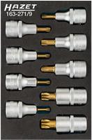 Hazet 163-271/9, Hazet 163-271/9 Steckschl&uuml;sseleinsatz-Set 163-271/9
