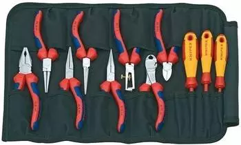 Knipex Werkzeug-Rolltasche 11-tlg. (00 19 41)