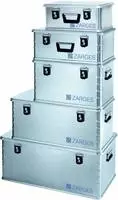 Aluminiumbox Mini Plus L600xB400xH330mm 60l m.Klappverschluss ZARGES