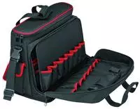 Knipex 00 21 10 LE, Knipex Werkzeugtasche Service 00 21 10 LE (schwarz/rot, leer)