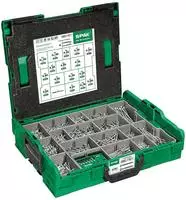 Spax 9001381, Spax Montagekoffer (1 Schraube pro St&uuml;ck) (9001381) Stahl