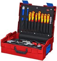 Knipex 00 21 19 LB S, Knipex L-BOXX Sanit&auml;r 00 21 19 LB S - 9,4kg - 52-teilig -