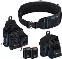 Bosch Professional Kit belt 93, GWT 2, GWT 4, 2x holder 1600A0265P Handwerker,