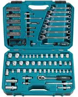 "Makita Werkzeug Set 3/8" 1/4" 120 tlg. ( E-06616 ) Schraubendreher / Ratsche /