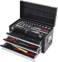 KS Tools 918.0200, KS Tools 1/4 +1/2 CHROMEplus Universal-Werkzeug-Satz, 99-tlg