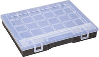 Sortimentskasten Europlus Flex 37-1 37x 29,5x5,5 Cm Schwarz - Transparent -...