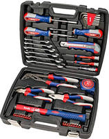 kwb 370733 Heimwerker, Handwerker Werkzeugkoffer best&uuml;ckt 42teilig (L x B x H) 29 x