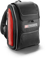 Facom BS.MCBPB Werkzeugrucksack unbest&uuml;ckt 300x180x480 mm 20 l Schwarz/Rot