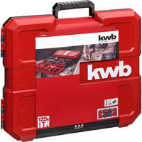 kwb 370630 Werkzeugkoffer best&uuml;ckt 125teilig (370630)