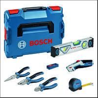 Bosch Professional Combo Kit Set mit Zangen und verschiedenen Handwerkzeugen,