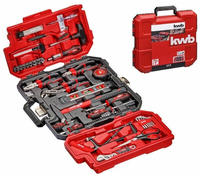 Kwb 370620 Werkzeugkoffer best&uuml;ckt 70teilig