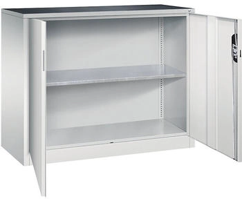 C+P Werkzeugschrank 8831-000 aus Metall 1 Boden lichtgrau 120 x 100 x 50cm