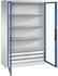 C+P Werkzeugschrank 8932-00 aus Metall 4 Böden lichtgrau 120 x 195 x 60cm