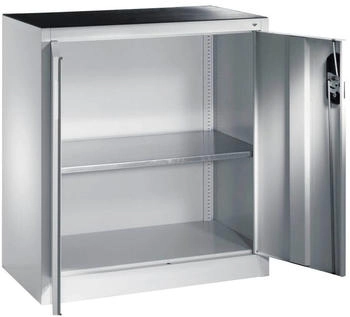 C+P Werkzeugschrank 8820-000 aus Metall 1 Boden lichtgrau 93 x 100 x 40cm