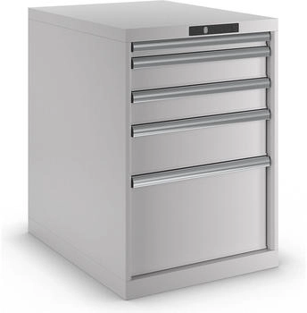Lista Schubladenschrank grau H800,5 Schubladen