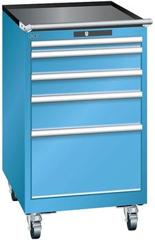 Lista Schubladenschrank blau H990,5 Schubl.