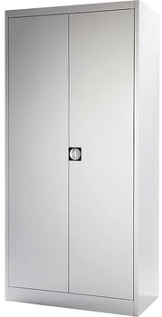 Mauser Werkzeugschrank MKSTS3/19STG aus Metall Schwerlastschrank 4 Böden grau 95 x 195 x 42cm