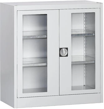 Mauser Stahlschrank mit Flügeltüren »jack look« 3 OH 95 cm breit grau 95x101.6x50 cm