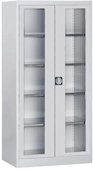 Mauser Stahlschrank mit Flügeltüren »jack look« 5 OH 95 cm breit grau 95x195x42 cm