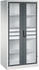 C+P CP-Möbel Werkzeugschrank 8924-00 aus Metall 4 Böden grau / blau 93 x 195 x 80cm