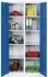 C+P CP-Möbel Werkzeugschrank 8931-311 aus Metall 8 Böden grau / blau 120 x 195 x 50cm