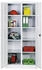 C+P CP-Möbel Werkzeugschrank 8921-311 aus Metall 8 Böden lichtgrau 93 x 195 x 50cm
