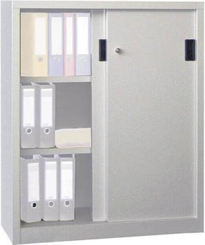 Pavoy Schiebetürenschrank 1000x400x1950mm Vollblechtüren