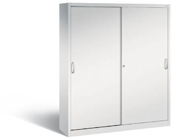 C+P Schiebetürenschrank Acurado 2000 1950 x 1600 x 400 mm in lichtgrau