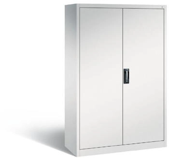 C+P Werkstattschrank 10 Fächer 2 Innenabteile lichtgrau 1200 x 500 x 1950 mm