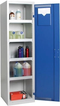 stumpf Umweltschrank BASIC plus 1800x500x500 blau