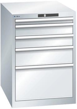 Lista Schubladenschrank blau H800,5 Schubladen