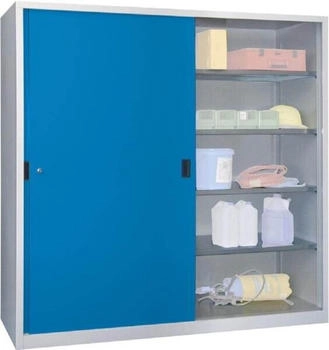 Pavoy Schiebetürenschrank 2000x400x19500mm Vollblechtüren
