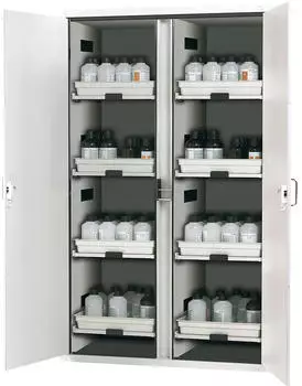 Asecos Sicherheits-Hochschrank mit 8 Auszügen