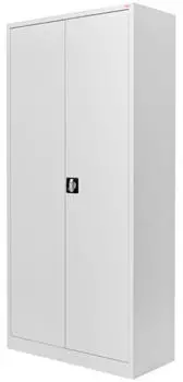 STIER Universalschrank mit 4 Fachböden 1800x800x380mm lichtgrau verschweißt