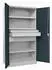 Pavoy Schwerlastschrank 3 Fachböden a 200 kg 3 Schubladen RAL 7035/7016
