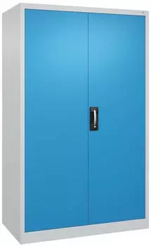 C+P Fl&uuml;gelt&uuml;renschrank Serie 89 1950x1200x600mm 7035/5012
