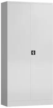 LÜLLMANN ClassiX Flügeltürenschrank Stahl signalweiß 1945x920x600mm (X-530367)