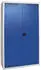 stumpf Umweltschrank BP-4 mit Türlochung 1800x1000x500mm 4 Wannenböden lichtgrau/enzianblau (7598074)