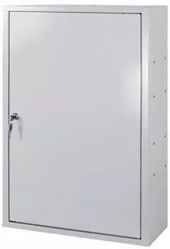 ADB WALLEX Werkzeug-Wandschrank 1-t&uuml;rig, 1 Fachboden, Lichtgrau (RAL 7035) (52595)