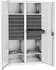 stumpf Werkzeug- und Materialschrank Serie 3000 Mitteltrennwand 14 Schubladen 4 Auszugsböden grau (3004407)