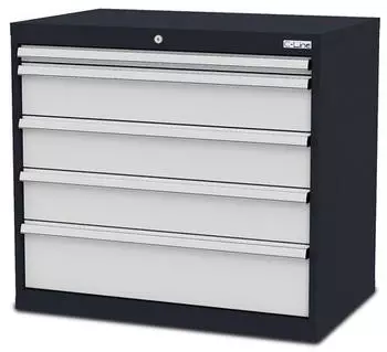 Simplaflex Werkzeugschrank 5 Schubladen 900x575x820mm RAL 7016/7035