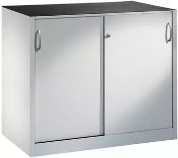 C+P Acurado Werkzeug-Schiebet&uuml;renschrank 1000x1200x600mm lichtgrau (2066-09)