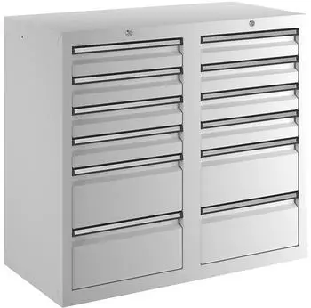 stumpf STS 410 Schubladenschrank 12 Schubladen lichtgrau 900x1000x500mm (7102607)