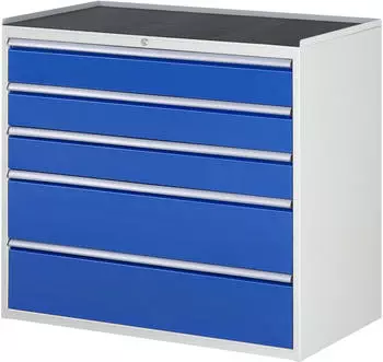 Rau Schubladenschrank Serie 7000 5 Schubladen Anti-Rutsch-Matte (03-XXL7.4A-MT.11)