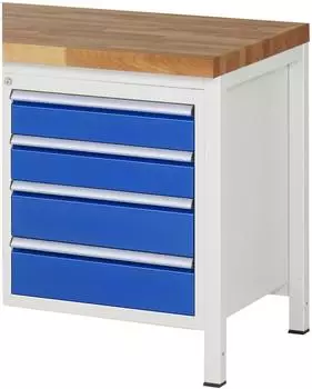 Rau Schubladenschrank Modell L3.6 580x650x620mm, 4 Schubladen (03-L3.6A.11)