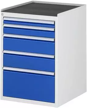 Rau Serie 7000 Schubladenschrank 5 Schubladen Anti-Rutsch-Matte 825x580x650mm (03-L5.2A-MT.11)